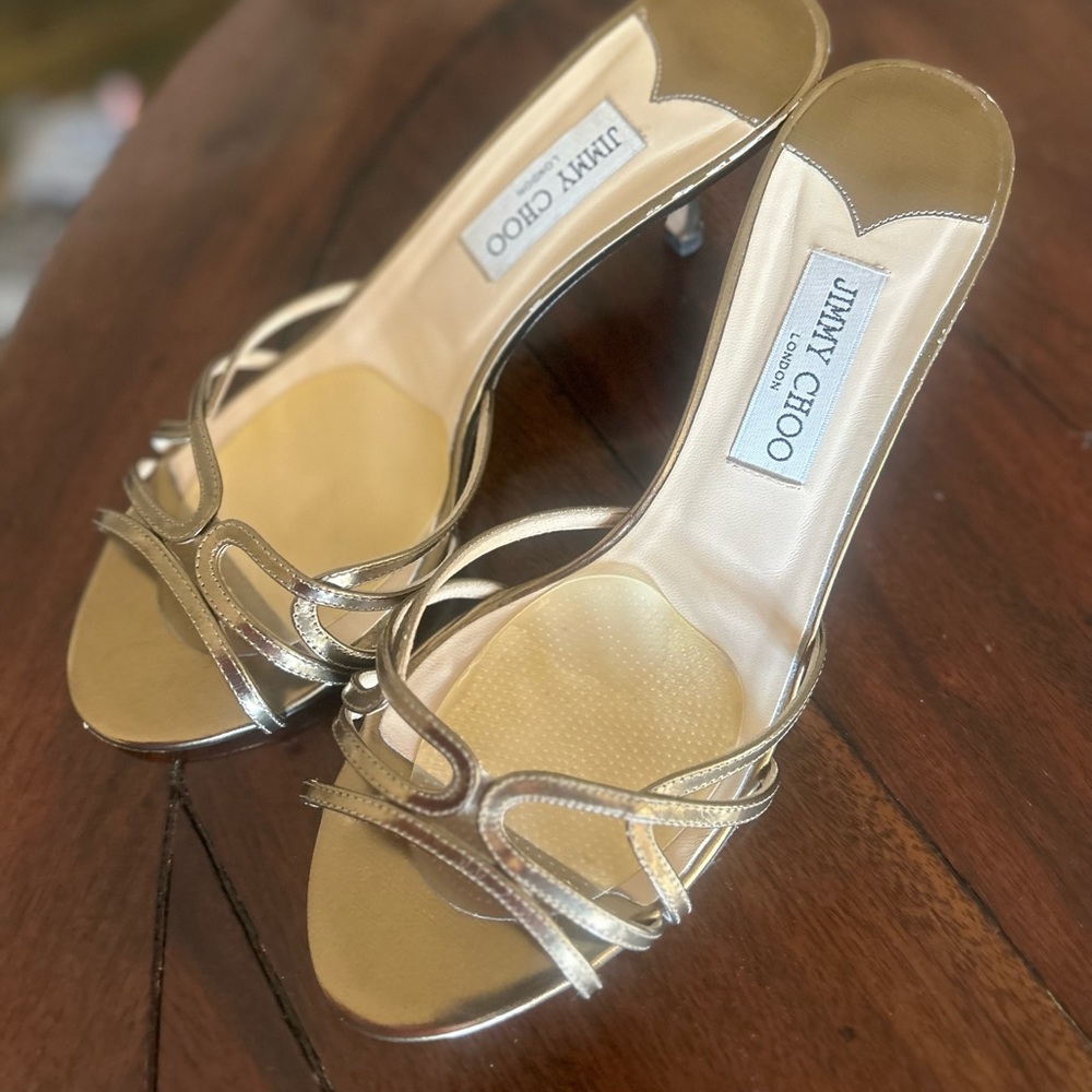 Jimmy choo heels no strap